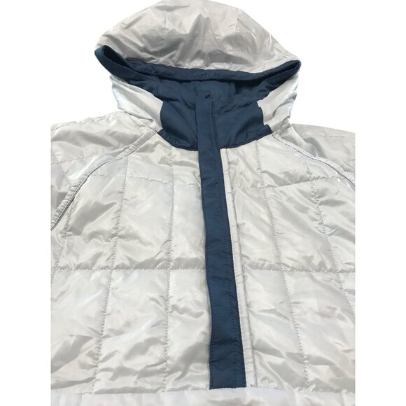 The North Face Jacket Womens Size Small Blue Circaloft Packable With Bag Hooded - Picture 10 of 16